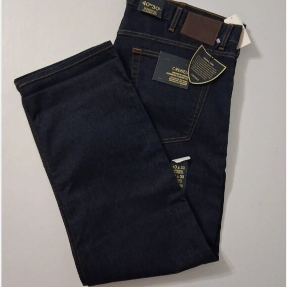 NWT Cremieux Jeans Mens Madison Classic Fit Resin Rinse Comfort Stretch 40x30 - Picture 3 of 9